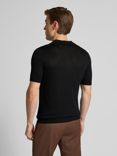 Strellson Koszulka polo o kroju regular fit z czystej wiskozy model ‘VADIM’ Czarny 5