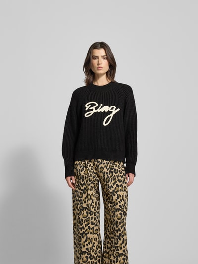 Anine Bing Sweatshirt mit Label-Detail Black 4