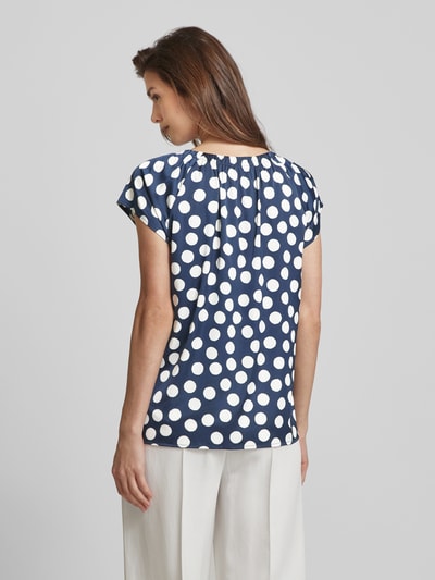 Betty Barclay Bluse mit Allover-Muster Marine 5