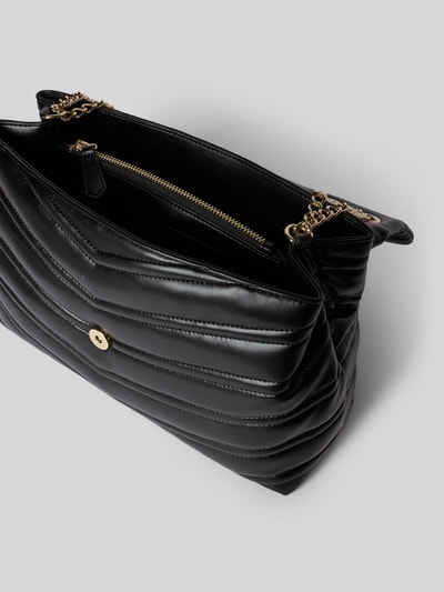 VALENTINO BAGS Torebka z detalem z logo Czarny 4