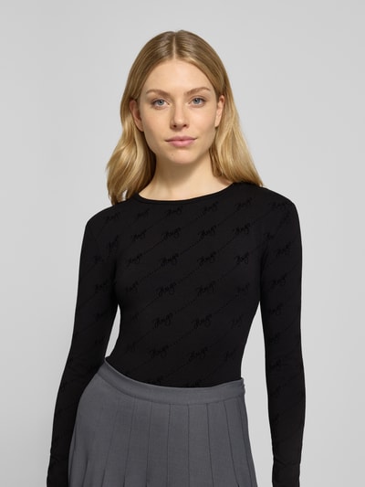 HUGO Slim Fit Body aus Baumwoll-Mix Modell 'LOKKY' Black 3