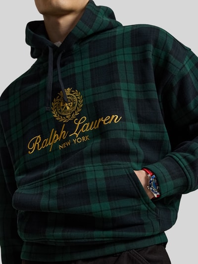 Polo Ralph Lauren Relaxed Fit Hoodie aus Baumwoll-Mix Black 4