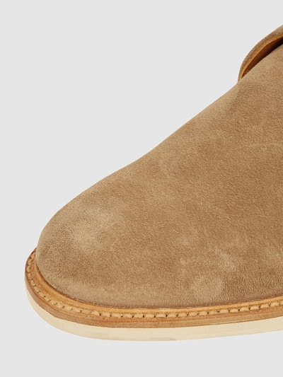 Berwick Desert Boots aus Veloursleder Beige 2