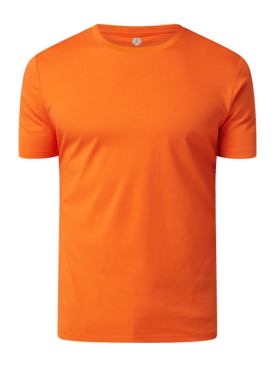 PEOPLE OF SHIBUYA T-Shirt aus Baumwolle Modell 'Shiko' Orange 2