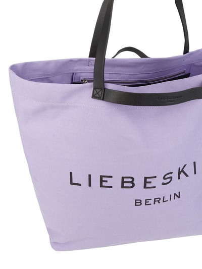 LIEBESKIND BERLIN Shopper aus Canvas Modell 'Aurora'  Flieder 6