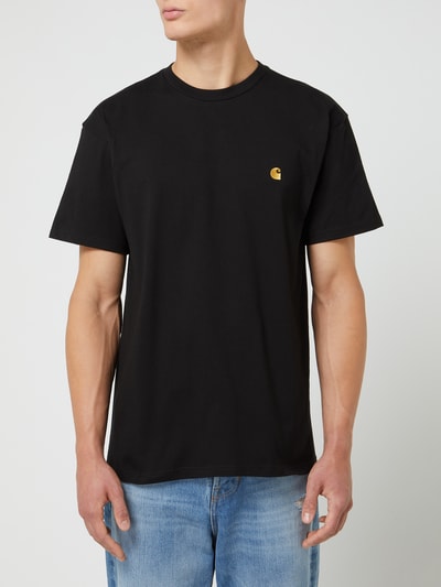 Carhartt Work In Progress T-Shirt aus Baumwolle Modell 'Chase' Black 4