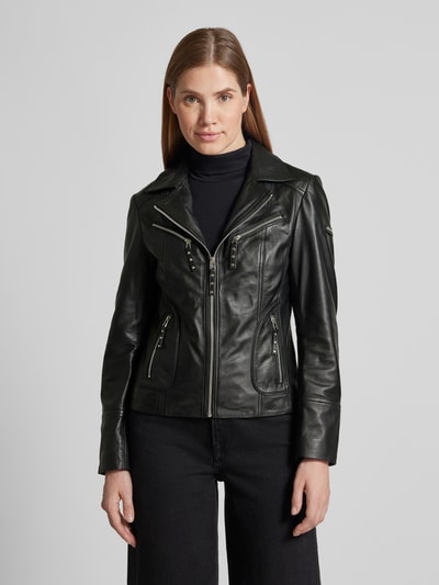 Cabrini Jacke mit Reißverschlusstaschen Black 4