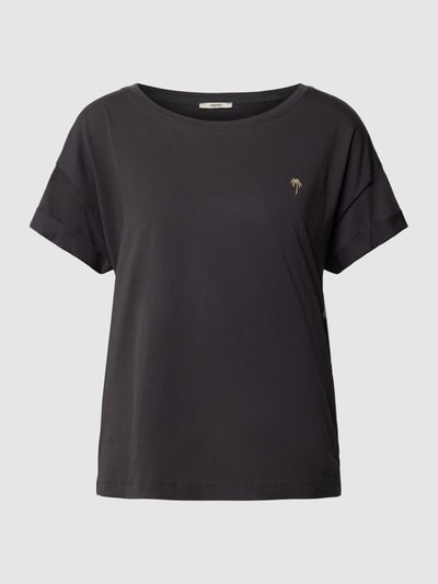 Esprit T-Shirt mit Motiv-Stitching Anthrazit 2