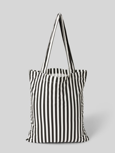 MADS NØRGAARD Handtasche mit Label-Patch Modell 'Sacky Atoma' Black 4