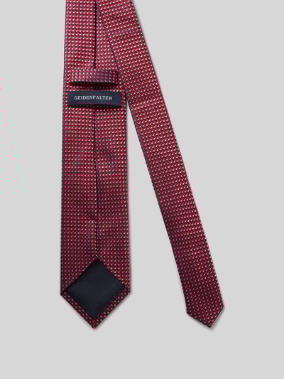 Prince Bowtie Zijden stropdas met logopatch (7 cm) Rood - 2