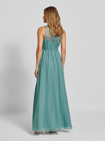 Jake*s Cocktail Abendkleid mit Ziersteinbesatz Aqua 5