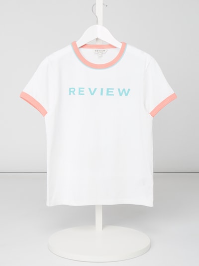 Review for Teens T-shirt met logoprint  Wit - 1