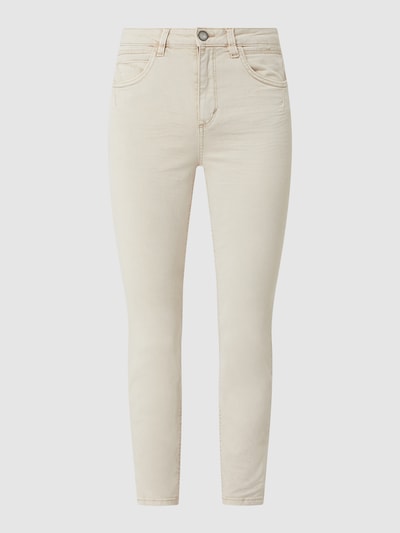 Tom Tailor Skinny fit broek met stretch, model 'Alexa' Ecru - 2