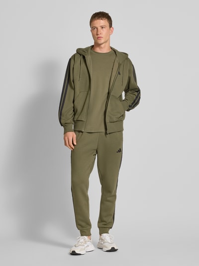 adidas Sportswear Bluza rozpinana z zamkiem błyskawicznym i kieszenią kangurką Oliwkowy 1