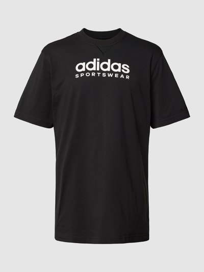 ADIDAS SPORTSWEAR T-Shirt mit Label-Print Black 2