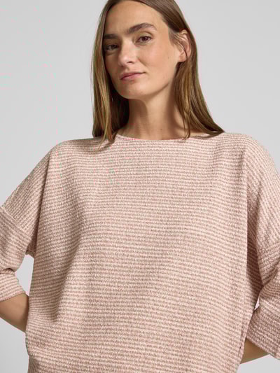 Christian Berg Woman T-Shirt mit überschnittenen Schultern Rosa 3