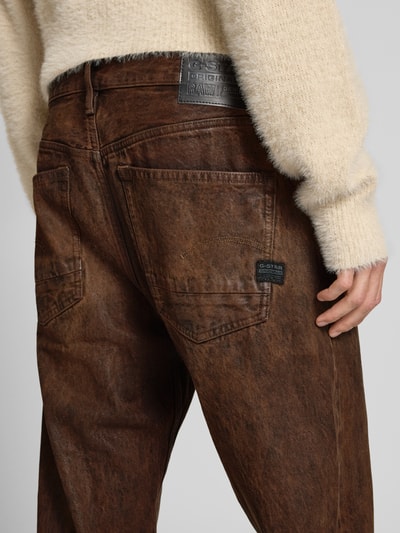G-Star Raw Regular Fit Jeans im 5-Pocket-Design Modell 'Dakota' Rostrot 3