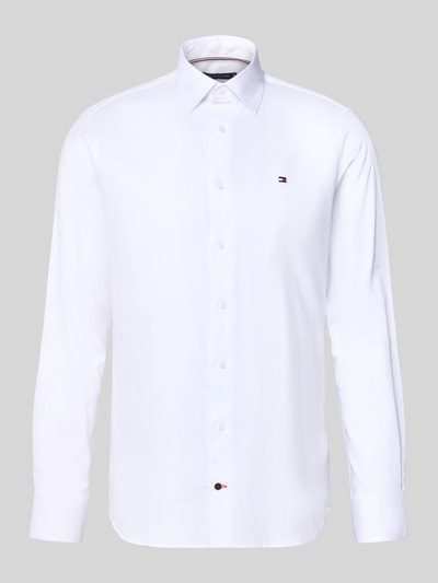 Tommy Hilfiger Regular fit zakelijk overhemd van puur katoen Wit - 2