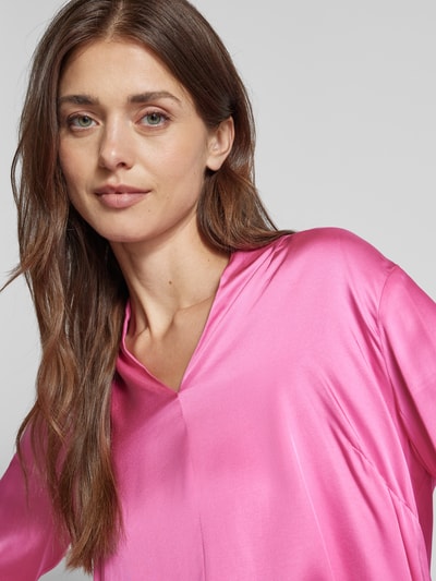 Emily Van den Bergh Blouse met V-hals Felroze - 3