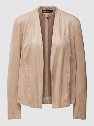 Marc Cain Blazer met open voorkant Camel - 2