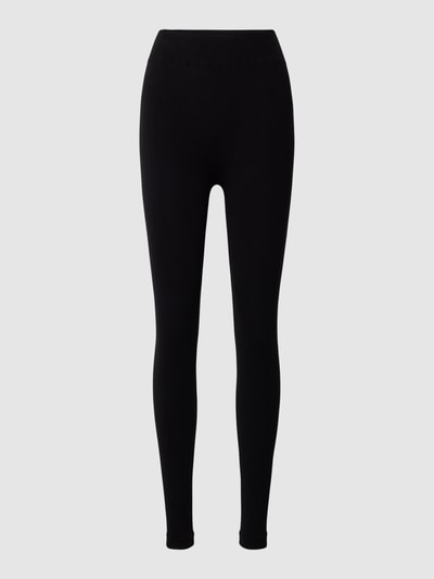 Falke Legging in effen design Zwart - 1