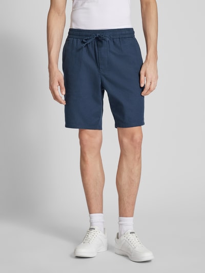 Only & Sons Shorts mit elastischem Bund Modell 'LINUS' Dunkelblau 4