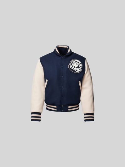 Billionaire Boys Club College-Jacke mit Druckknopfleiste Marine 2