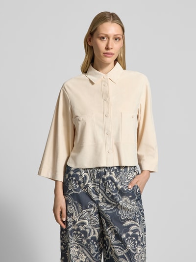 s.Oliver BLACK LABEL Boxy Fit Kurzblazer mit 1/2-Arm  Sand 4