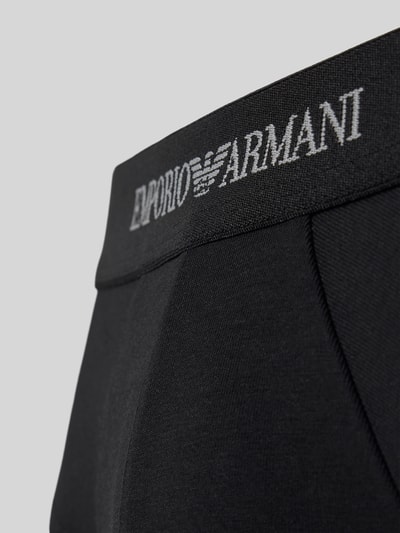 Emporio Armani Slip mit elastischem Logo-Bund im 3er-Pack Black 2