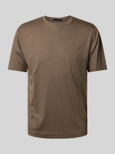 Drykorn T-Shirt mit Rundhalsausschnitt Modell 'GILBERD' Oliv 1