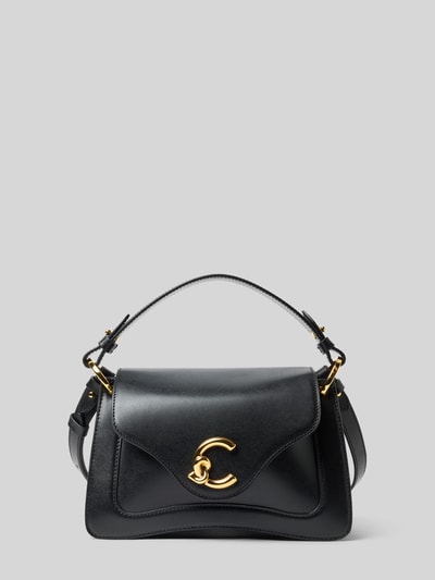 Coccinelle Handtas in handtassenlook met labeldetail Black - 2