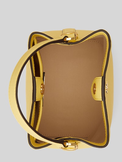 Lauren Ralph Lauren Henkeltasche aus reinem Leder  GELB 6