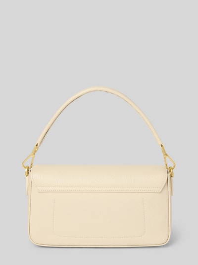 BOGNER Handtas met labeldetail, model 'pontresina neve nera' Ecru - 4