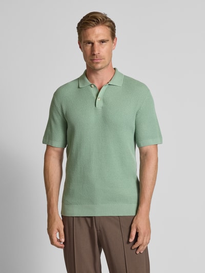 Tom Tailor Relaxed Fit Poloshirt aus Baumwoll-Mix Mint 4