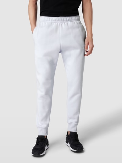 Nike Sweatpants mit Label-Stitching Hellblau 4