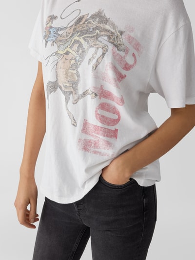 Mother T-Shirt mit Prints Weiss 6