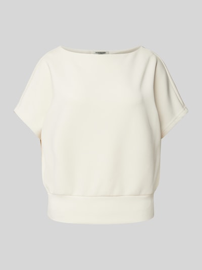 Scotch & Soda Sweatshirt met halflange mouwen Ecru - 2