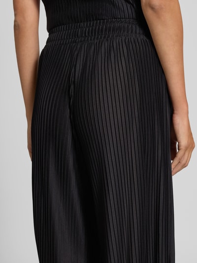 Soyaconcept Spodnie materiałowe z elastycznym pasem Czarny 3