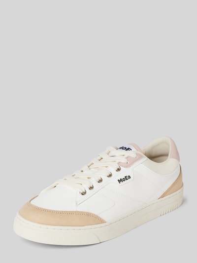 MoEa Sneakers met contrastgarnering Wit - 1