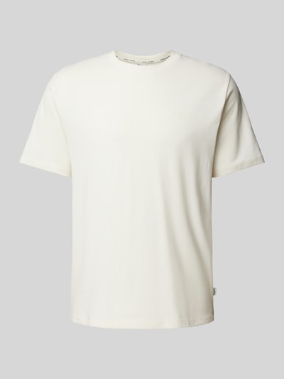 Pepe Jeans T-Shirt mit Label-Stitching Modell 'Connor' Offwhite 2