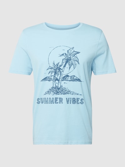 MCNEAL T-Shirt mit Motiv-Print Bleu 2
