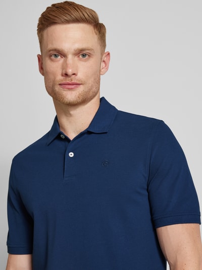 bugatti Poloshirt mit Polokragen Marine 3