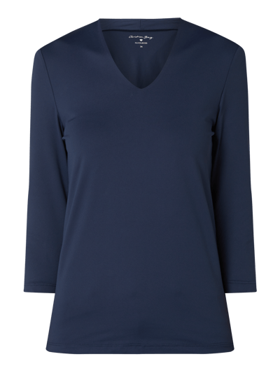 Christian Berg Woman Shirt mit 3/4-Arm Dunkelblau 2