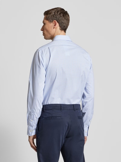 Polo Ralph Lauren Custom Fit Business-Hemd mit Kentkragen Bleu 5