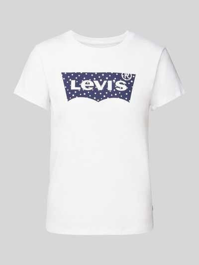 Levi's® T-shirt z nadrukiem z logo model ‘THE PERFECT TEE’ Biały 2