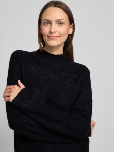 BOSS Regular Fit Strickpullover aus Woll-Kaschmir-Mix Modell 'FUBRINA' Black 3