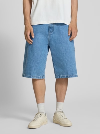 Carhartt Work In Progress Jeansshorts mit Eingrifftaschen Modell 'Langdon' Jeansblau 4
