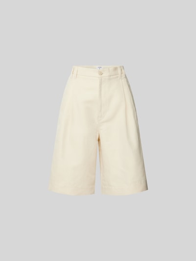 Filippa K Relaxed Fit Shorts aus reiner Baumwolle Ecru 2