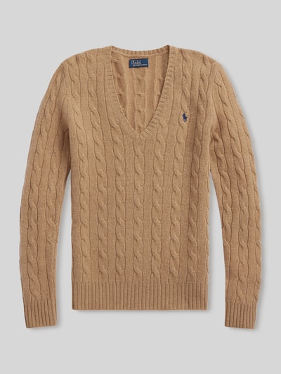 Polo Ralph Lauren Regular Fit Pullover aus Woll-Mix mit Kaschmir-Anteil Camel 2