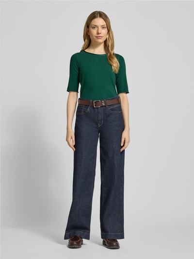 Marc Cain T-shirt met 1/2-mouwen Donkergroen - 1